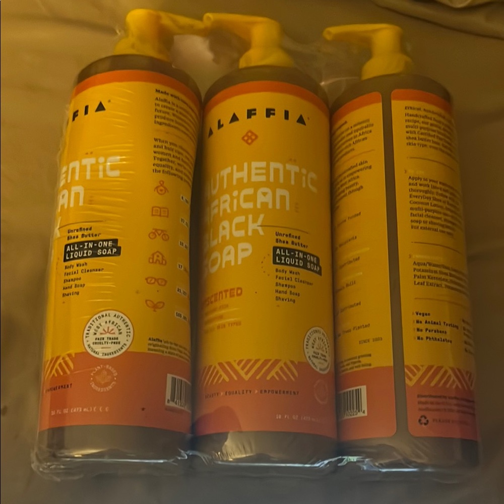 Alaffia Authentic African Black Soap